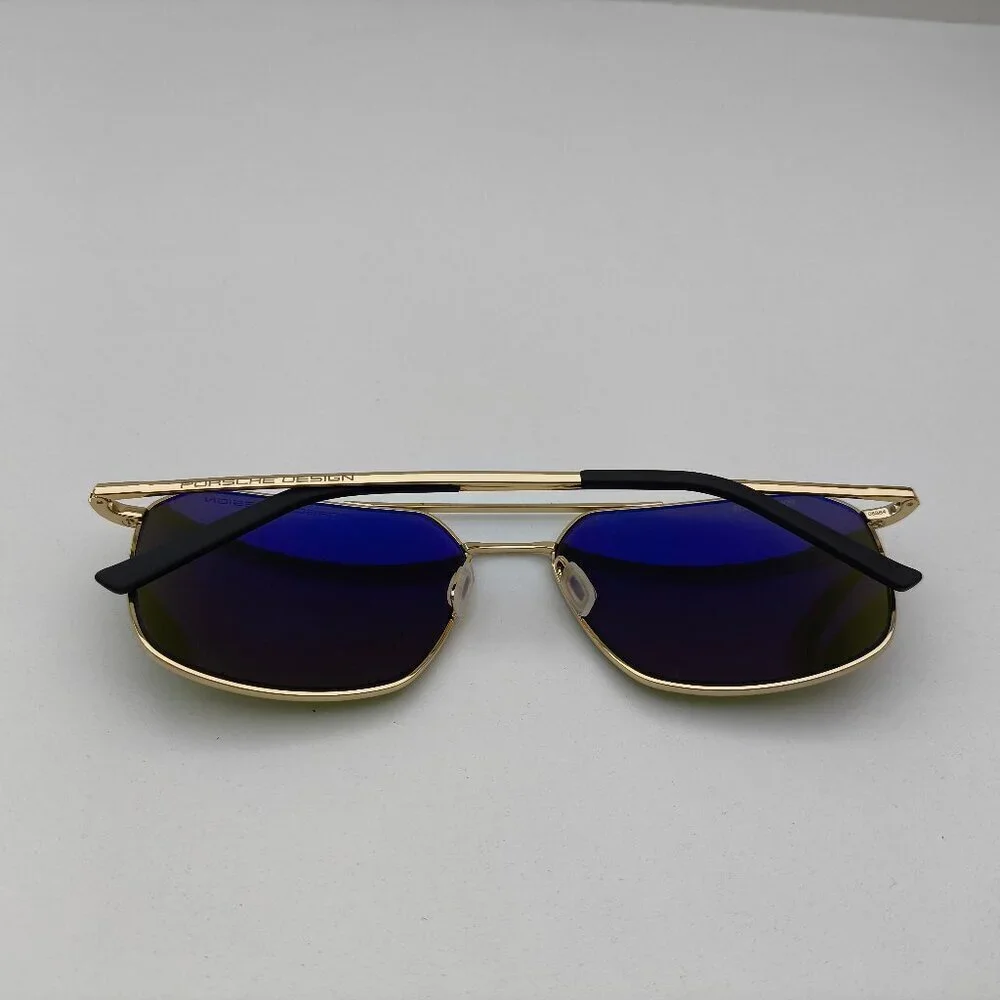 🕶️Made in Italy! Porsche Design P8970 Polarized Sunglasses 61/17 150 /EUM106🕶️